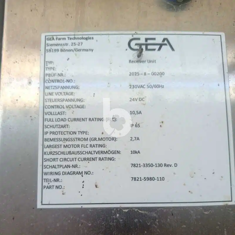 For Sale – 2 GEA R9500 milking robots – Year 2025 – Image 3